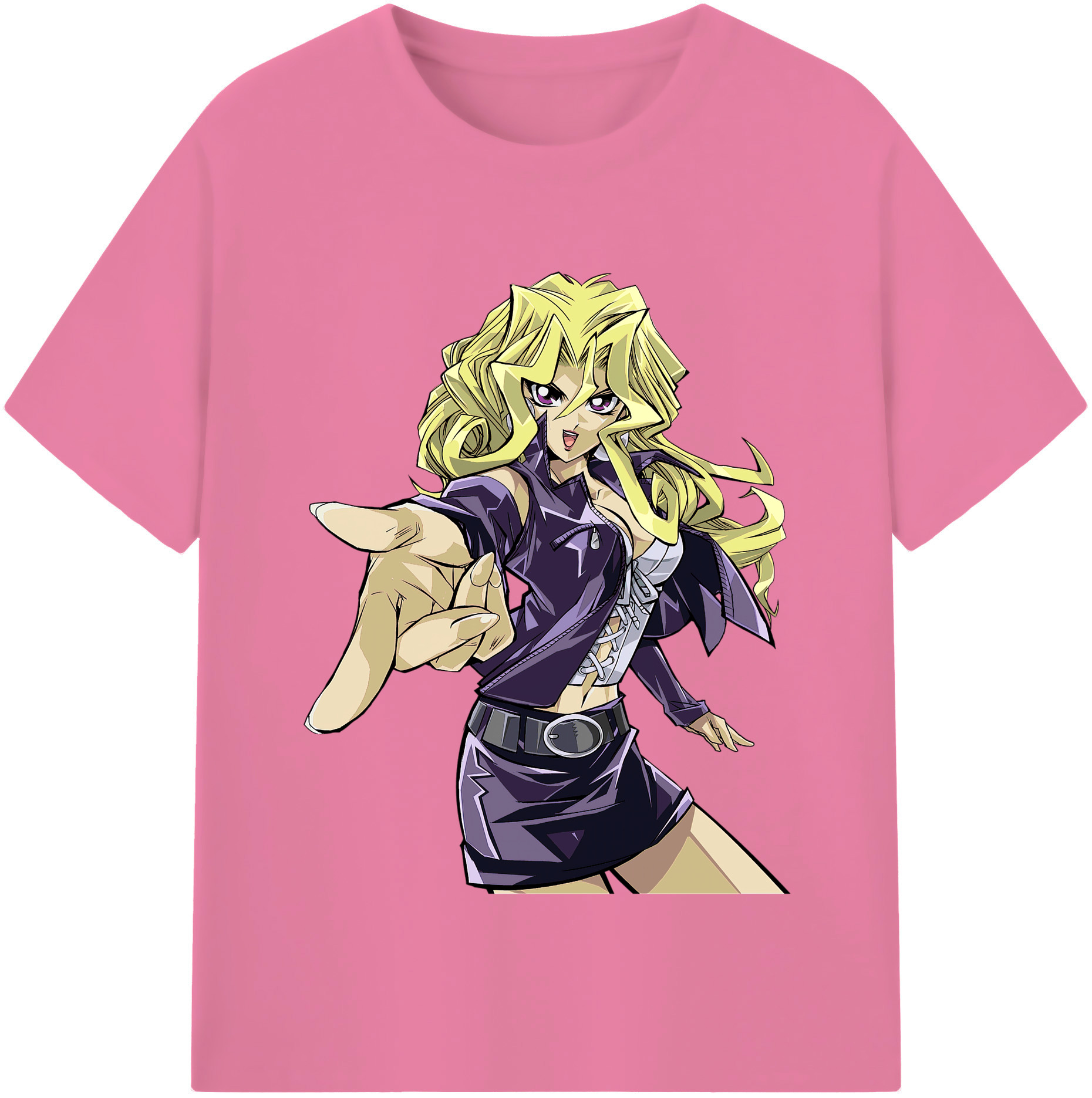 （画像用） 遊☆戯☆王 Yu-Gi-Oh! 綿100％半袖Tシャツ（フロントプリント）